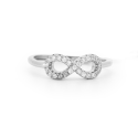 Anello in argento 925 con simbolo dell’infinito