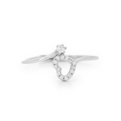 Anello Contrariè in Argento...
